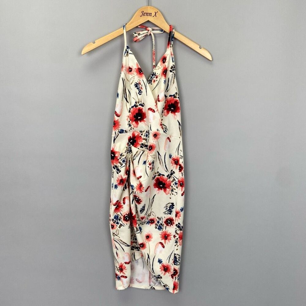 Olive Tree Floral Tank Summer Dress Size Small